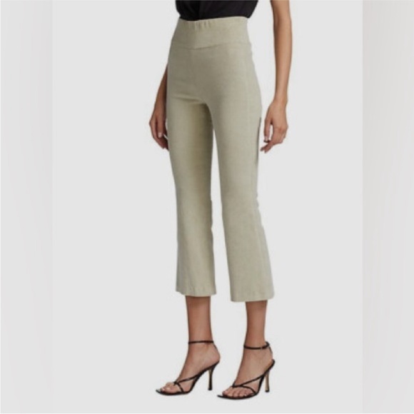 SPRWMN Corduroy Crop Flare Pull On Pant Small - Picture 2 of 14